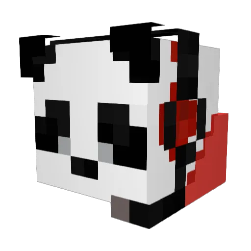 Bruno80460 Minecraft avatar head, 3D render
