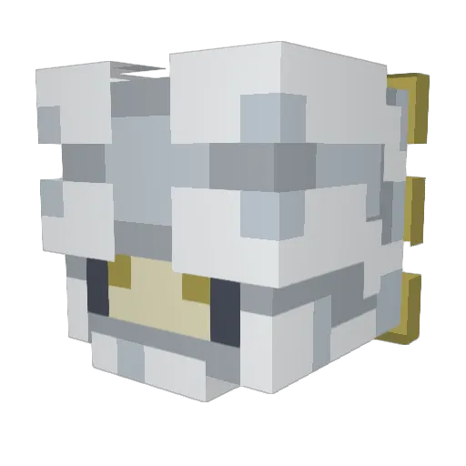 Bruno_525 Minecraft avatar head, 3D render