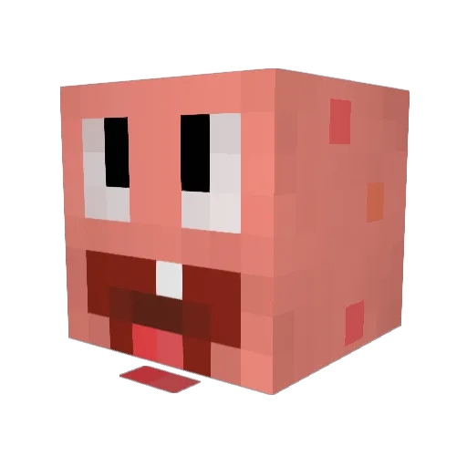 Brunoismagic Minecraft avatar head, 3D render