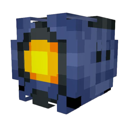 Brunojc1 Minecraft avatar head, 3D render