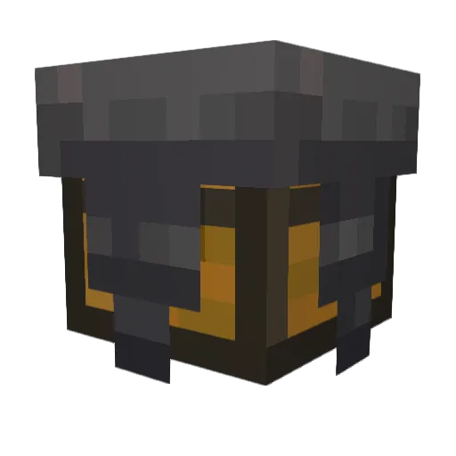 Brunolator Minecraft avatar head, 3D render