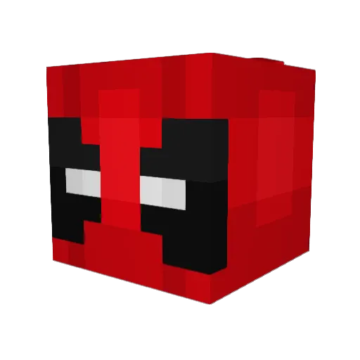 Brunopro200818 Minecraft avatar head, 3D render