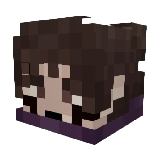 Brutal9418 Minecraft avatar head, 3D render