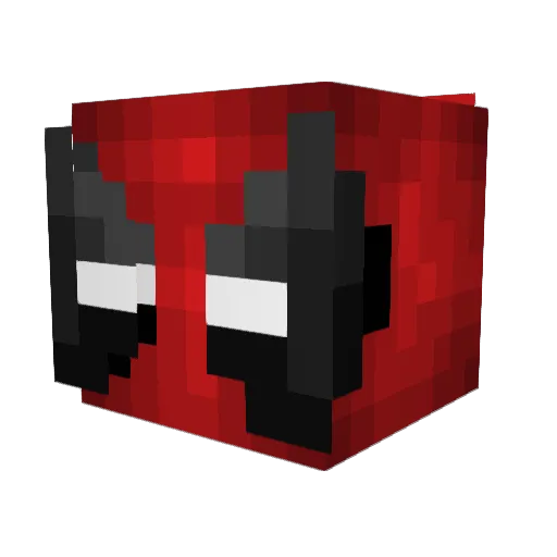 BrutalBen Minecraft avatar head, 3D render