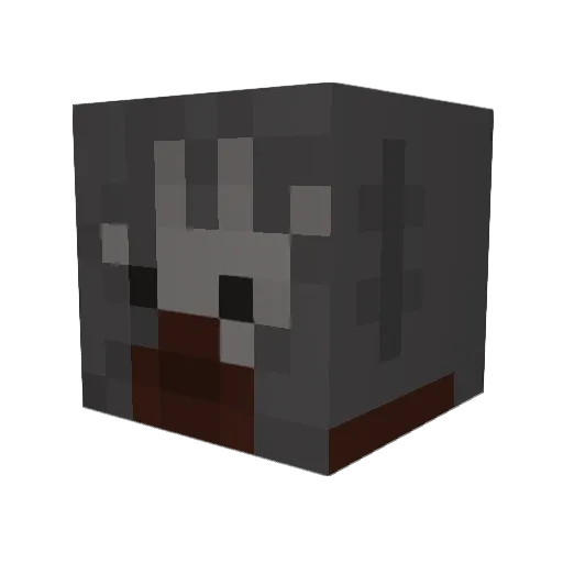 Brutala_Gudrun Minecraft avatar head, 3D render