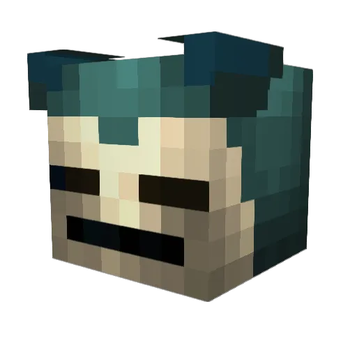 BryHan1988 Minecraft avatar head, 3D render