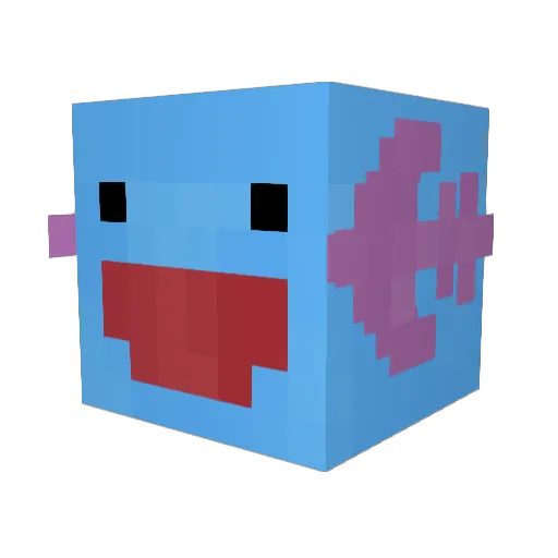BryTheGuyy Minecraft avatar head, 3D render