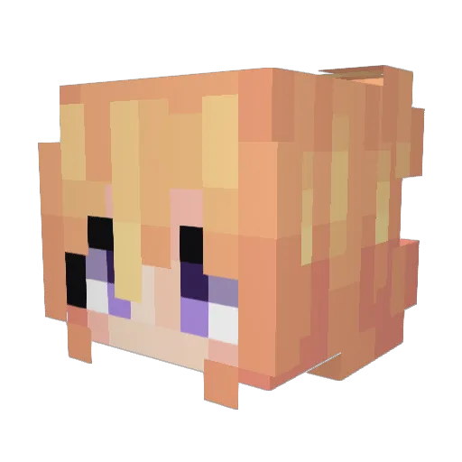 Bryan2chill Minecraft avatar head, 3D render