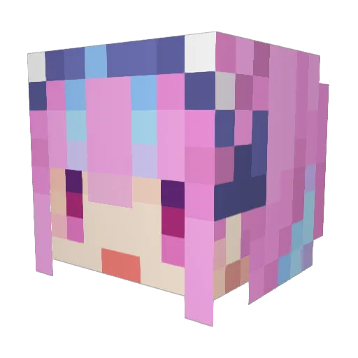 Bryan48763 Minecraft avatar head, 3D render