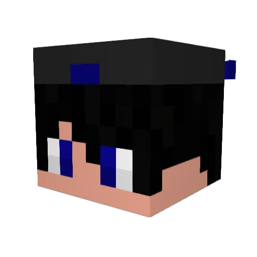 Bryan85859 Minecraft avatar head, 3D render