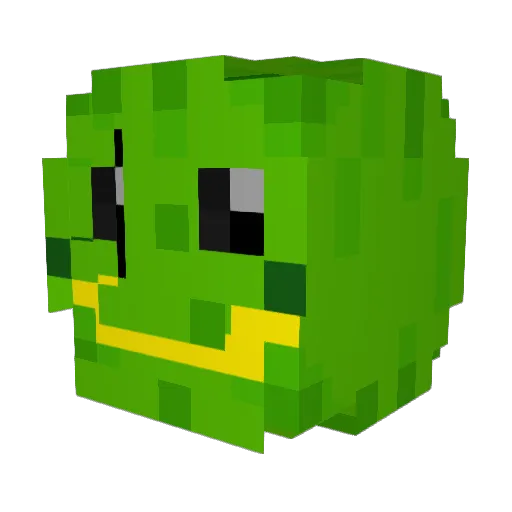 BryanDoesStuff Minecraft avatar head, 3D render