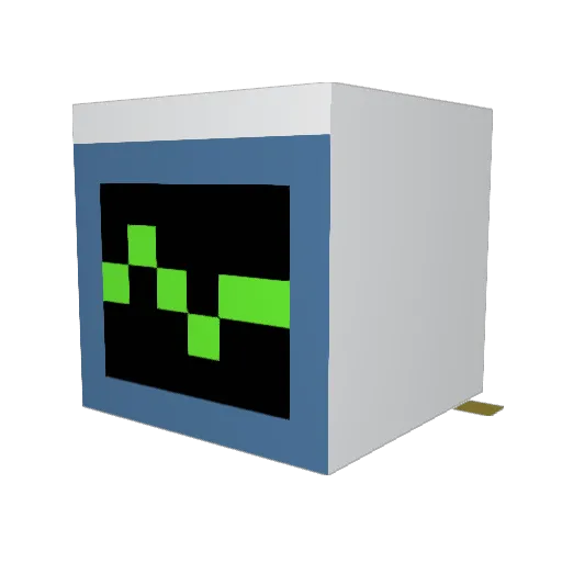 BryanOffaPerc Minecraft avatar head, 3D render