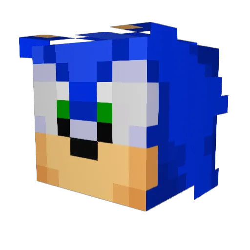 Bryan_Archer Minecraft avatar head, 3D render