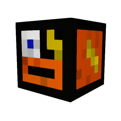 Bryan_Storm Minecraft avatar head, 3D render