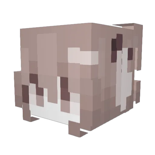 Bryantsantos09 Minecraft avatar head, 3D render