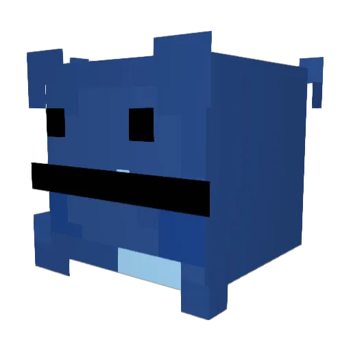 BryceGreyPres23 Minecraft avatar head, 3D render