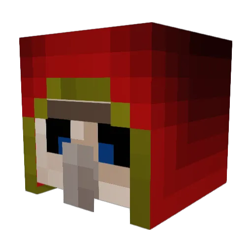 BrycethewizardYT Minecraft avatar head, 3D render