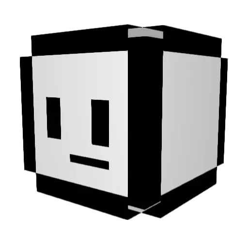 Brycewaah Minecraft avatar head, 3D render