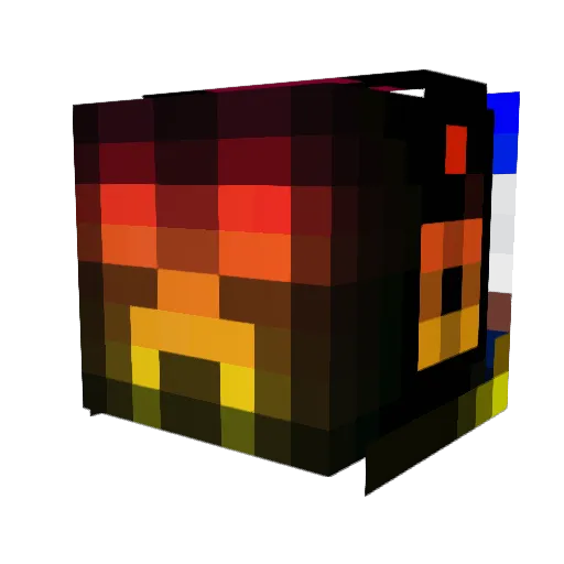 Bryjez14 Minecraft avatar head, 3D render