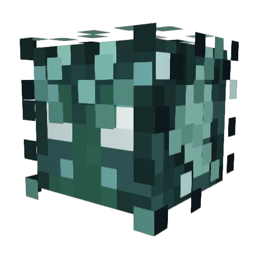 Bryklyn Minecraft avatar head, 3D render