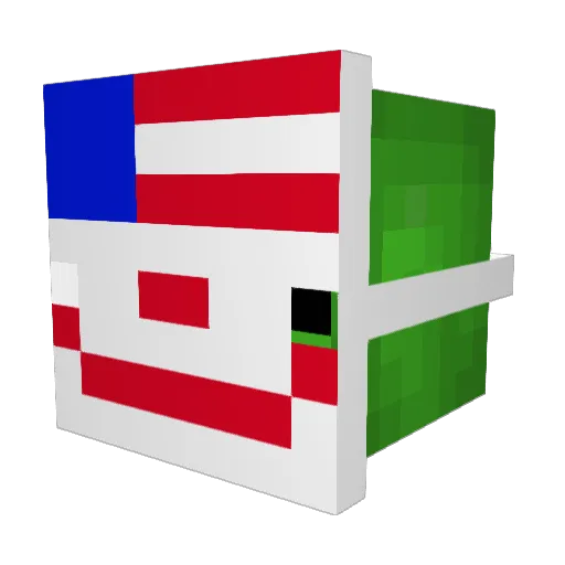Brynanator Minecraft avatar head, 3D render