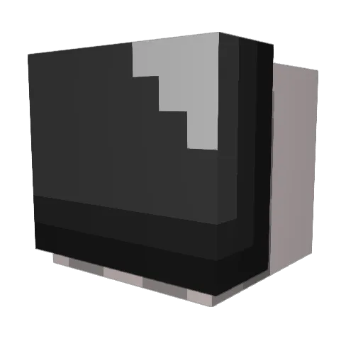 Brynild Minecraft avatar head, 3D render