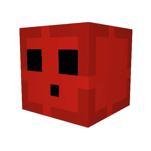 BrynnonGaming Minecraft avatar head, 3D render