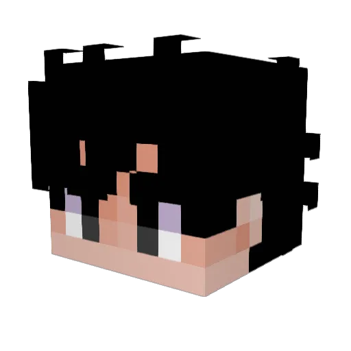 Brythonn Minecraft avatar head, 3D render