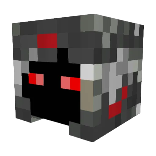 Bshugks Minecraft avatar head, 3D render