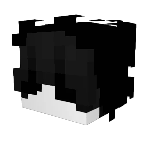 Bst7 Minecraft avatar head, 3D render