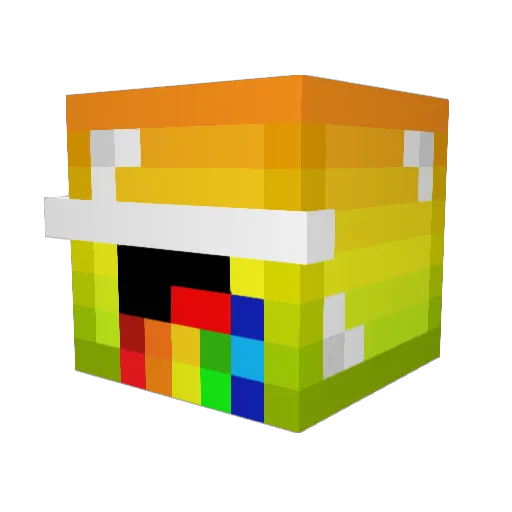Bsweet95125 Minecraft avatar head, 3D render