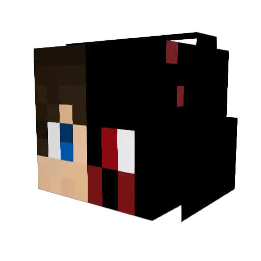 Btown28 Minecraft avatar head, 3D render