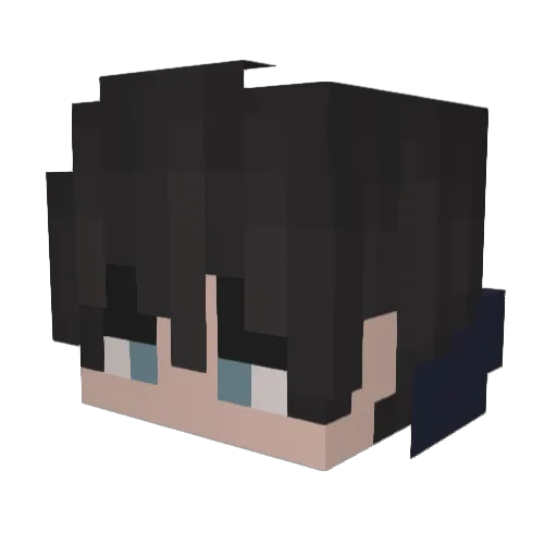 BubDog06 Minecraft avatar head, 3D render