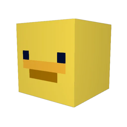 Buba_Playz_Funz Minecraft avatar head, 3D render