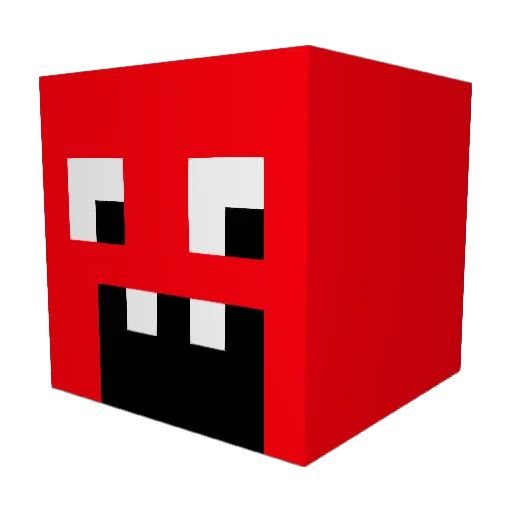 Bubatzenjoyer69 Minecraft avatar head, 3D render