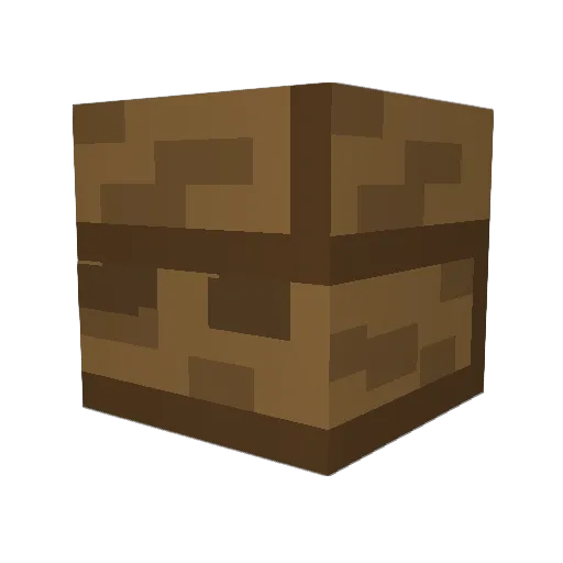 Bubba142 Minecraft avatar head, 3D render