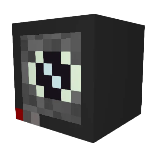 Bubba45444 Minecraft avatar head, 3D render