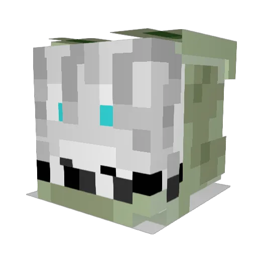 BubbaBingo Minecraft avatar head, 3D render