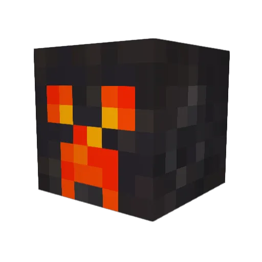 BubbleKid Minecraft avatar head, 3D render