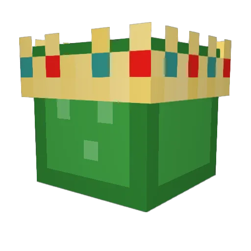 BubbleMinion Minecraft avatar head, 3D render