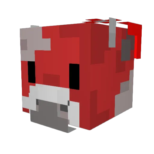 BubbleNuggets08 Minecraft avatar head, 3D render