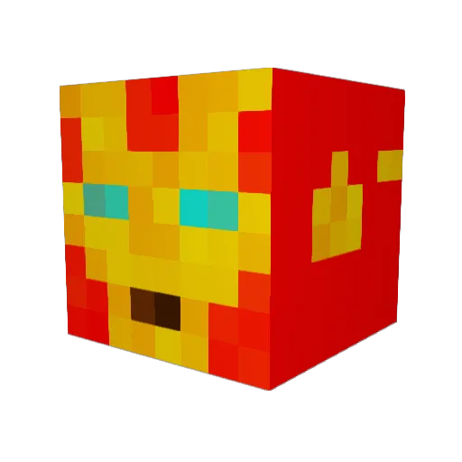 BubbleRanger Minecraft avatar head, 3D render