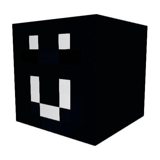 Bubbs307 Minecraft avatar head, 3D render