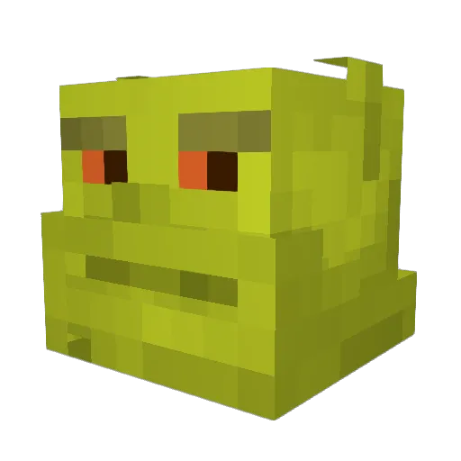 BuboyOnTheTrack Minecraft avatar head, 3D render