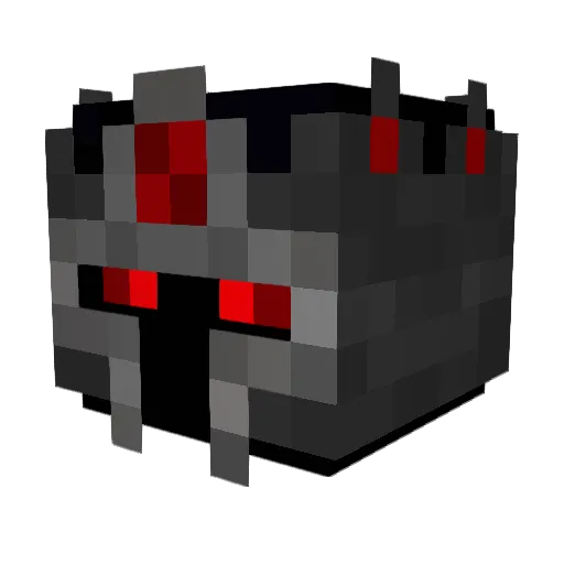 Bubsy11 Minecraft avatar head, 3D render