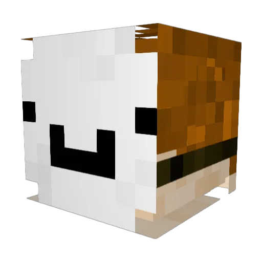 Bucifer91 Minecraft avatar head, 3D render