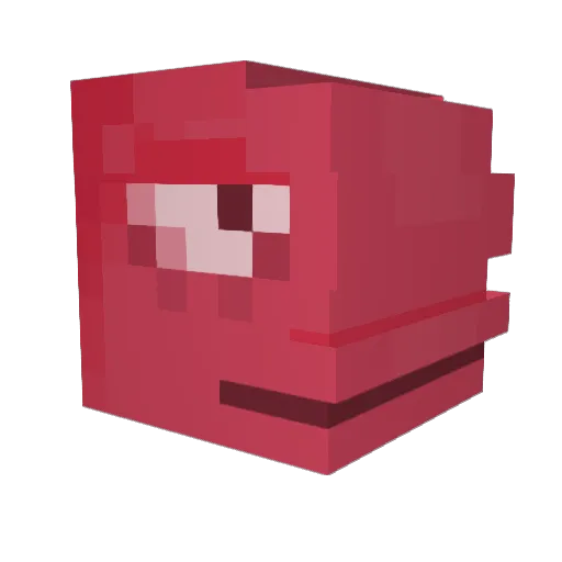 BuckBreakerBiggs Minecraft avatar head, 3D render