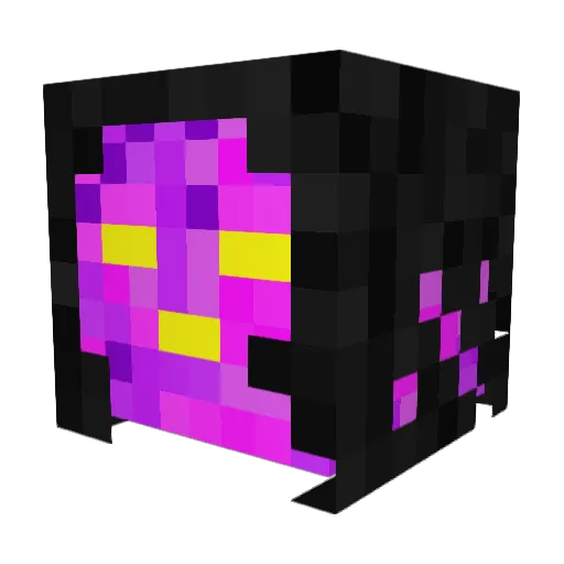 Buckendi Minecraft avatar head, 3D render