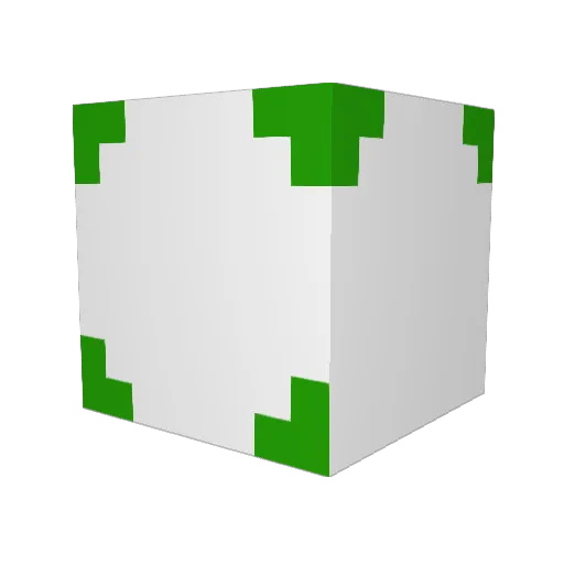 Bucketboi73 Minecraft avatar head, 3D render