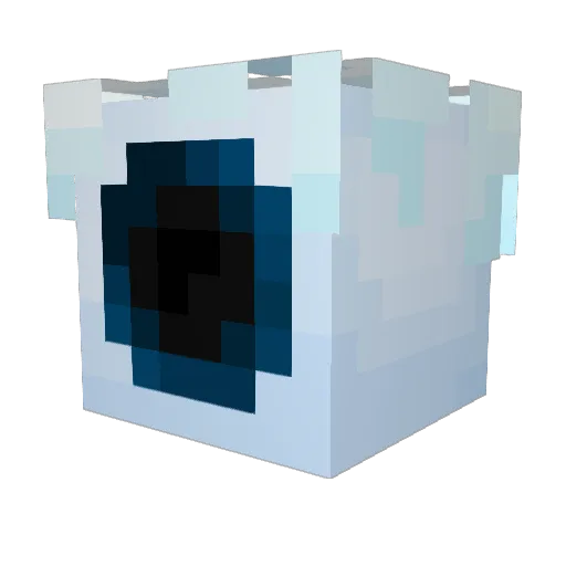 Buckett67 Minecraft avatar head, 3D render